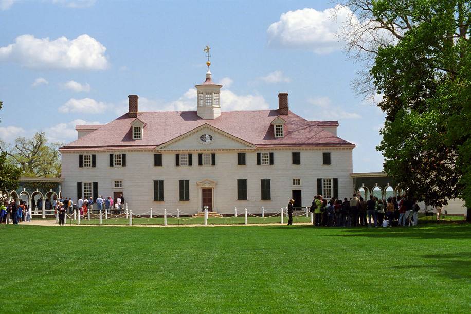 Close to George Washington's Mount Vernon.