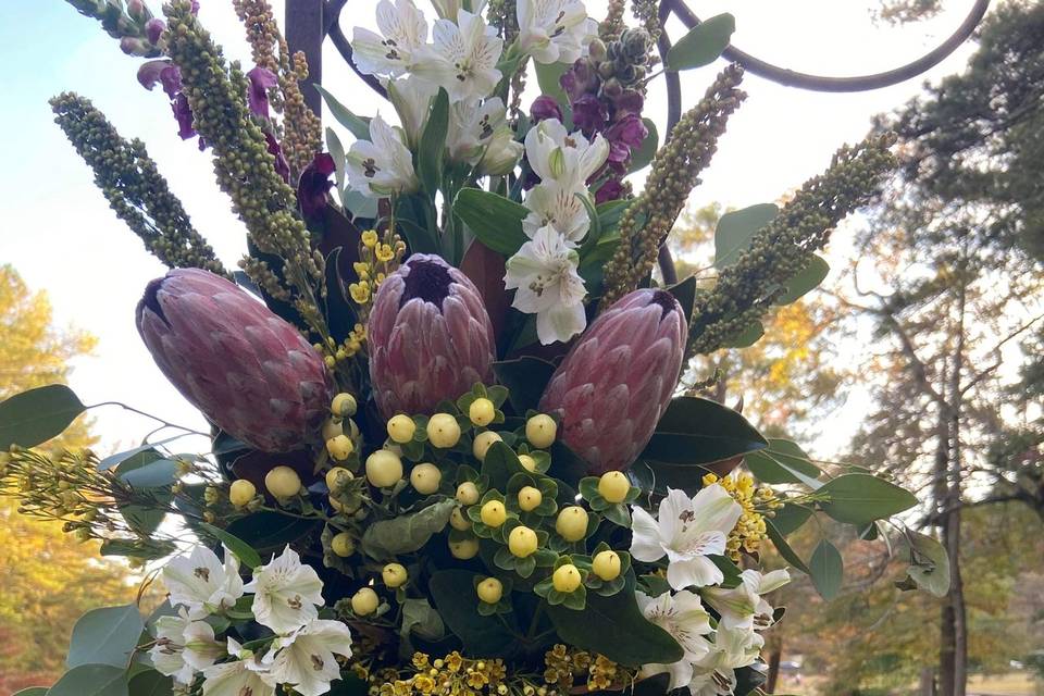 Entrance florals