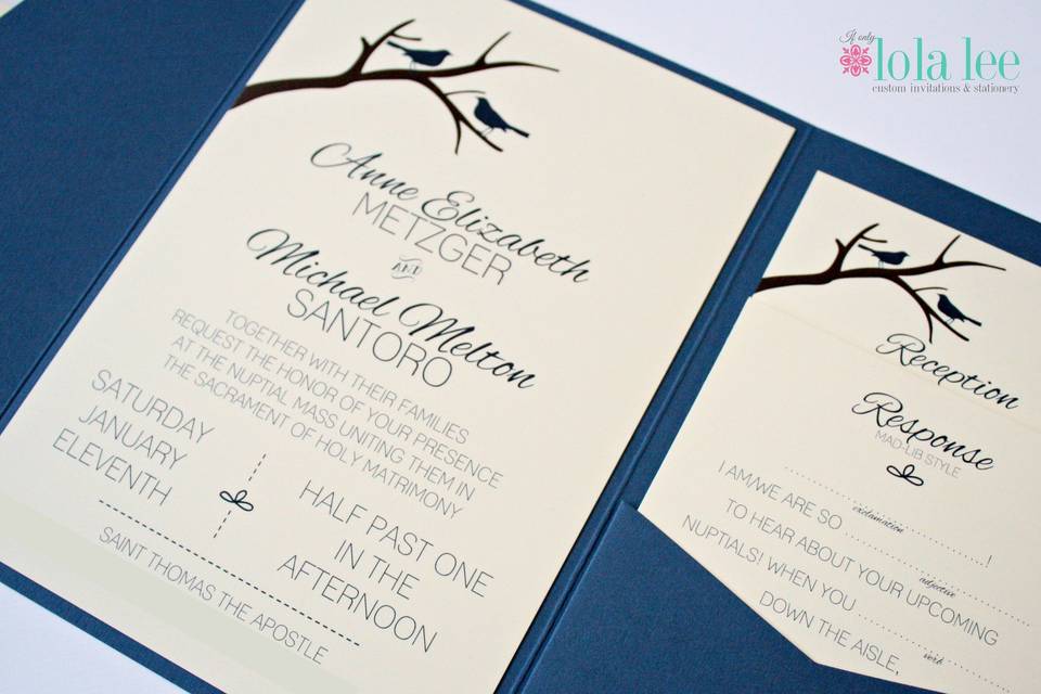 Lola Lee Invitations