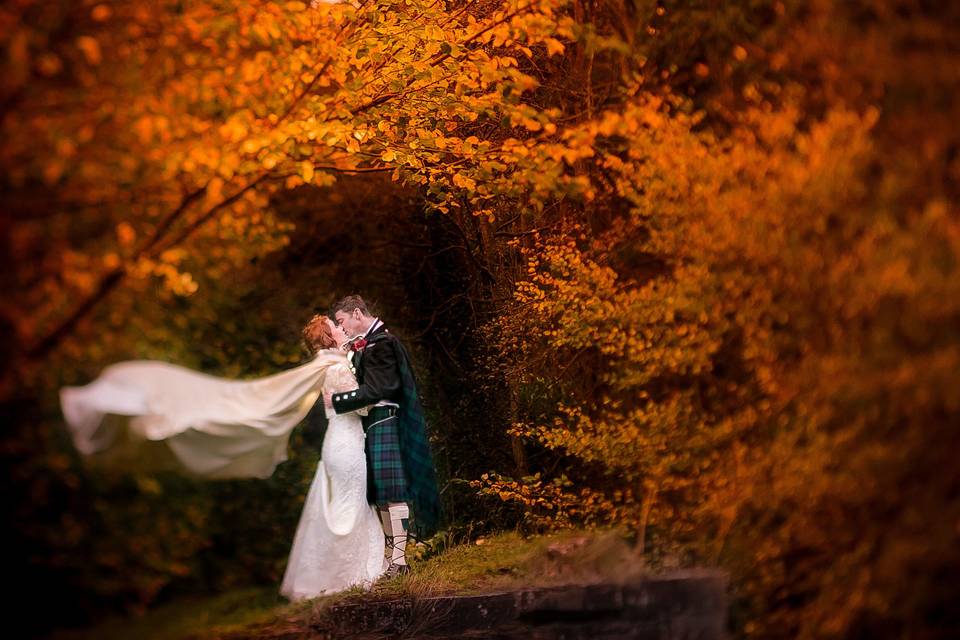 Romance Session, Melville Castle, Edinburgh Scotland Destination Wedding