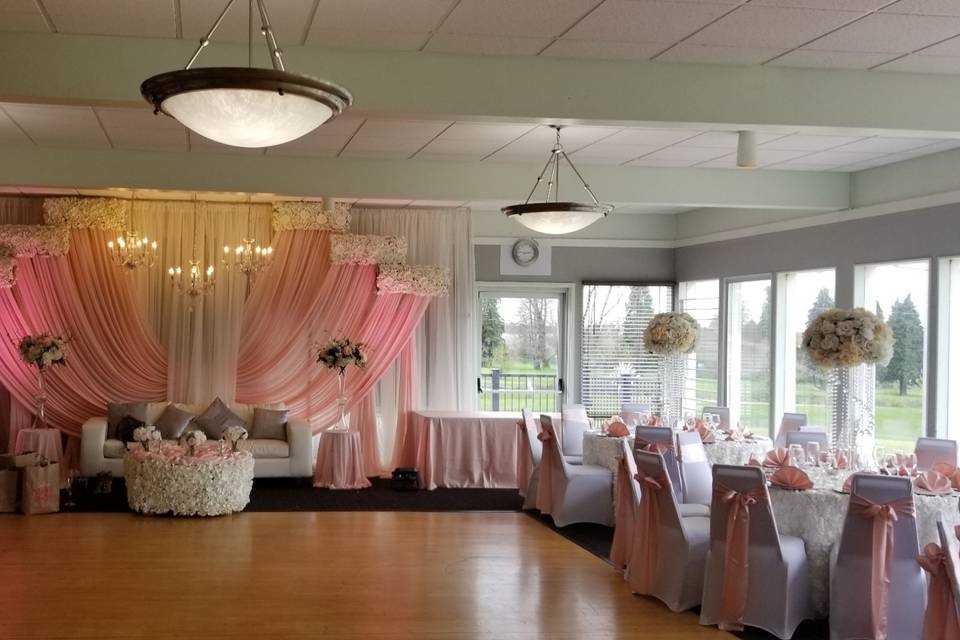 Event Space w/ Chair Covers