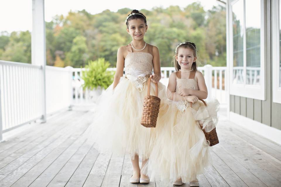 Kids at the wedding