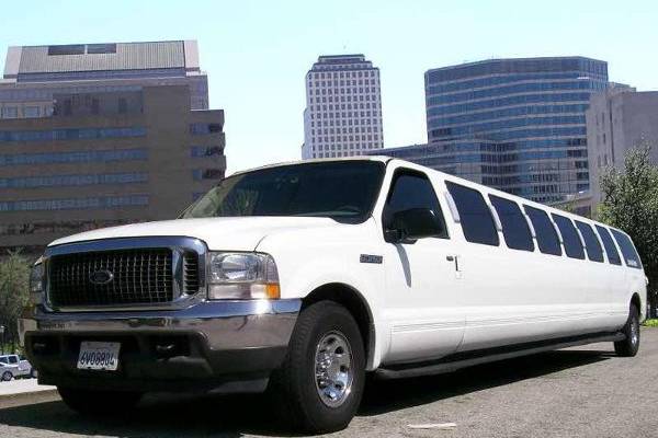 Front of the limo