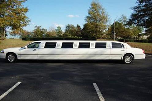 Left side of the limo