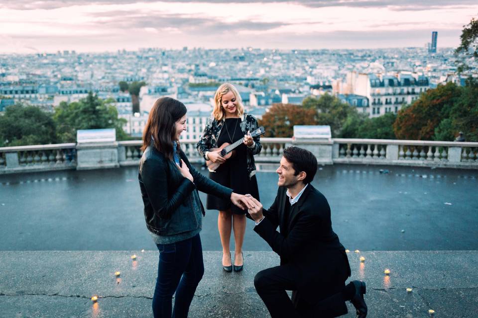 Proposal in paris