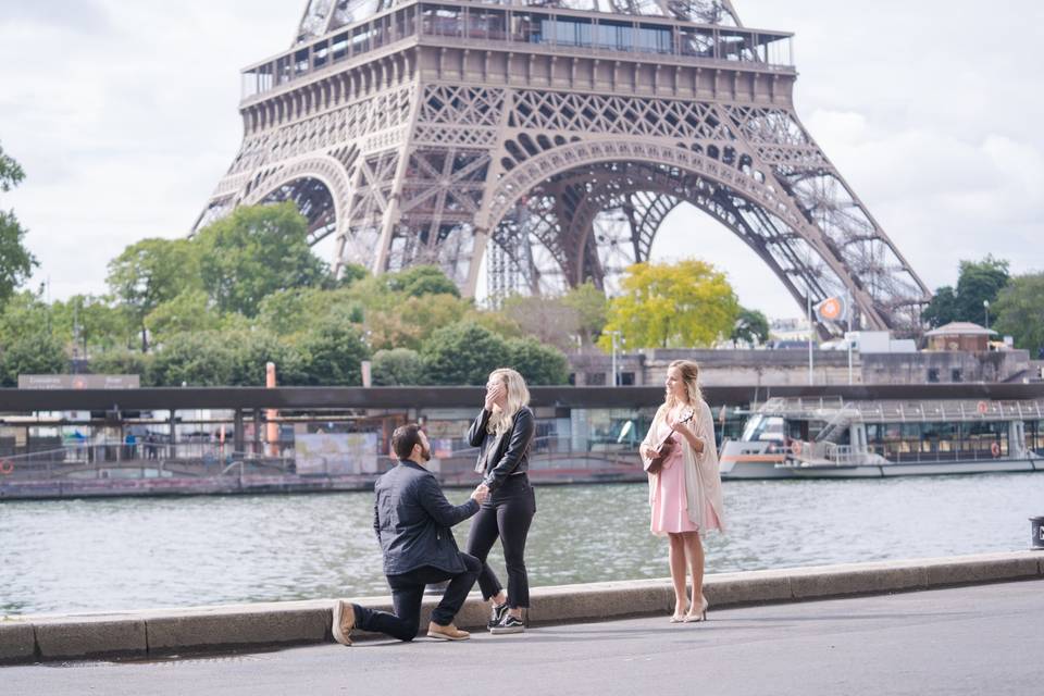 Proposal in Paris