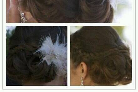 Wedding updo