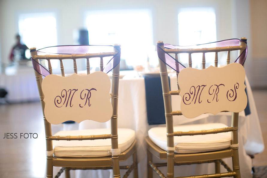 Couple wedding seat