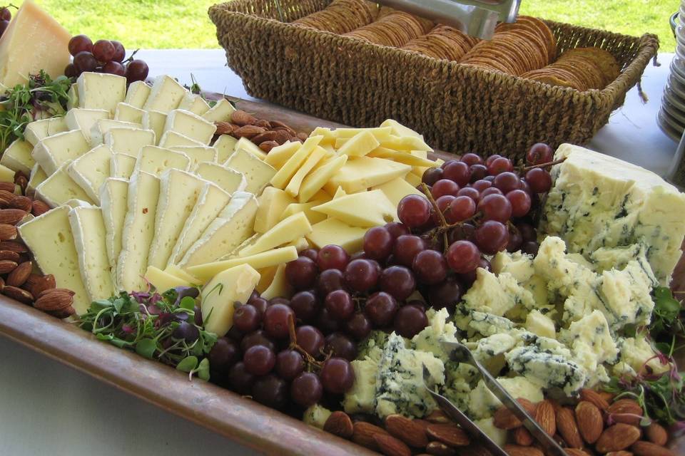 Domestic & International Cheese Display