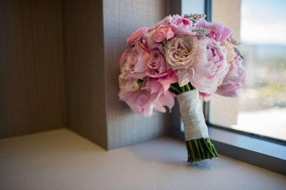 Real wedding the San Jose Marriott. Photography provided by Brian MacStay Photography.