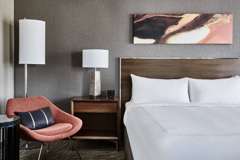 New, modern guestrooms are sleek, contemporary and more importantly, comfortable.