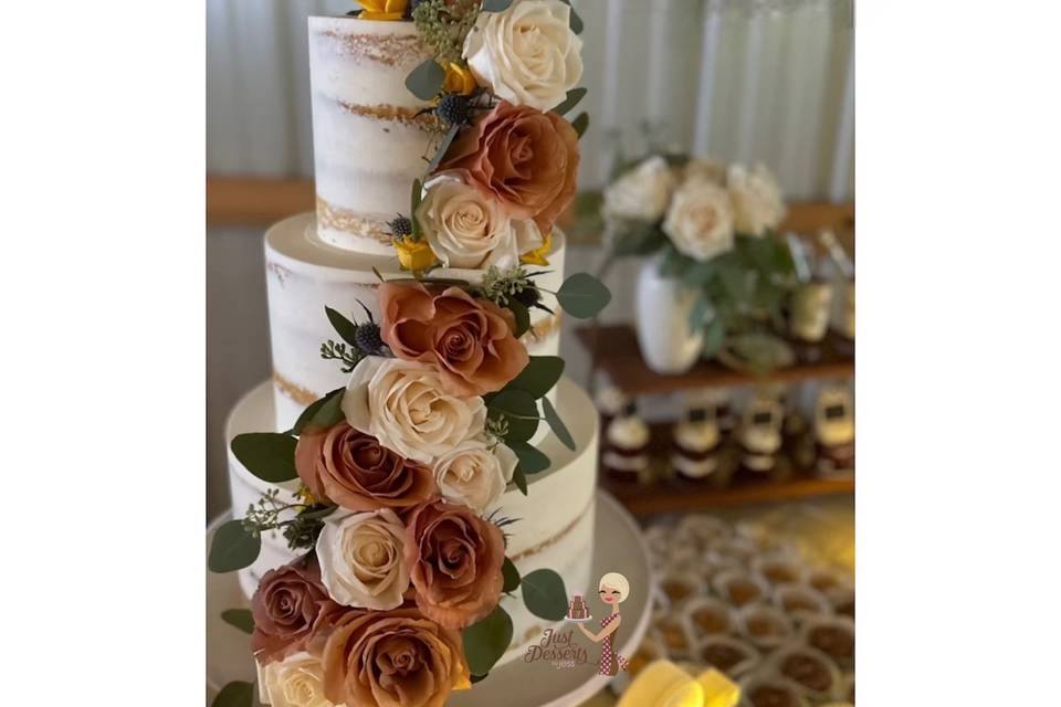Semi-naked Cake