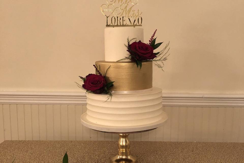 Ivory Buttercream Pleats