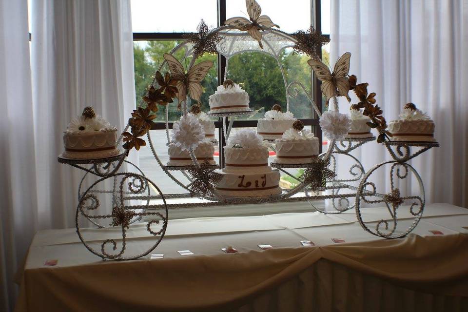 Wedding cakes area