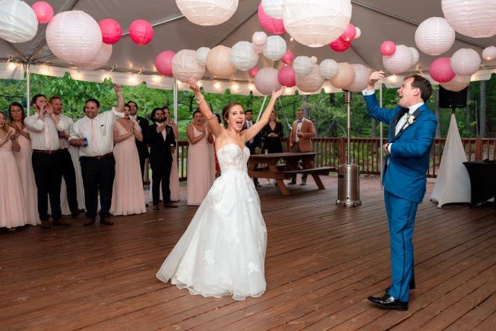 Reception on Deck