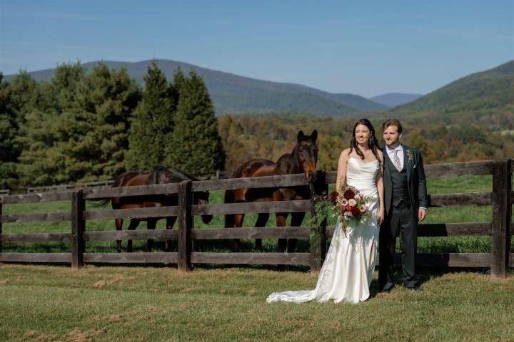 Horses and Couple