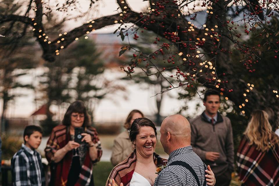 First Dance on Patio