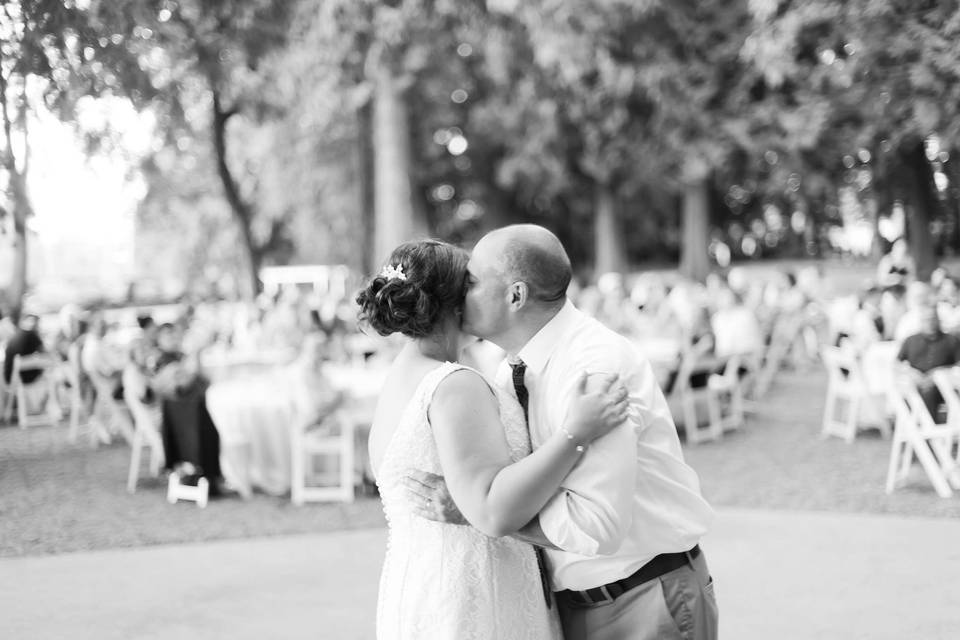 Couple dancing