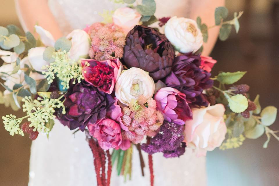 Purples and pinks bouquet - Jennifer Gutowski Photography