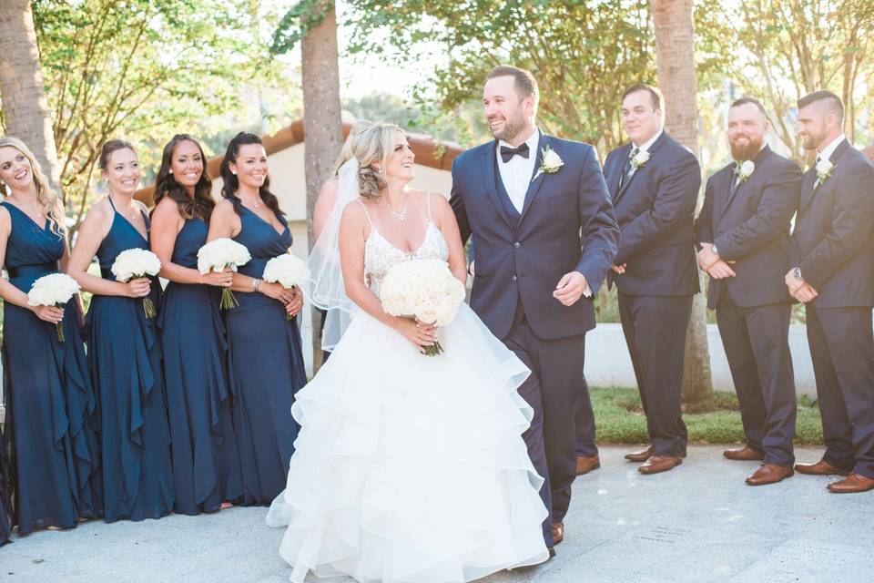 The wedding party - Jennifer Gutowski Photography