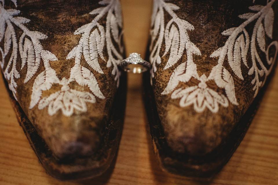 Ring & Bride's Boots