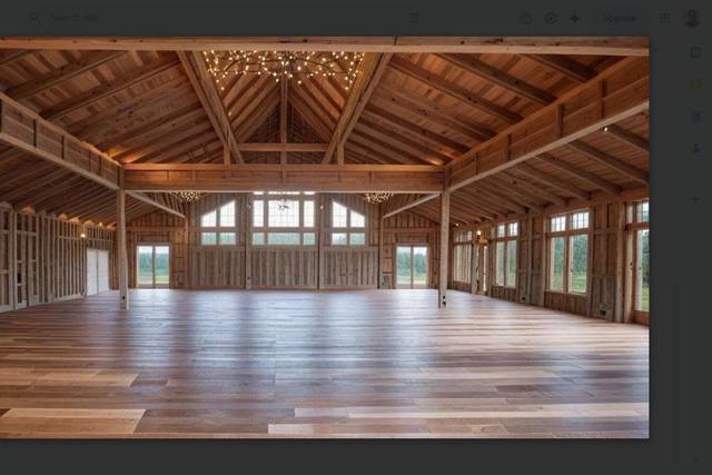 Big Barn Inside Picture