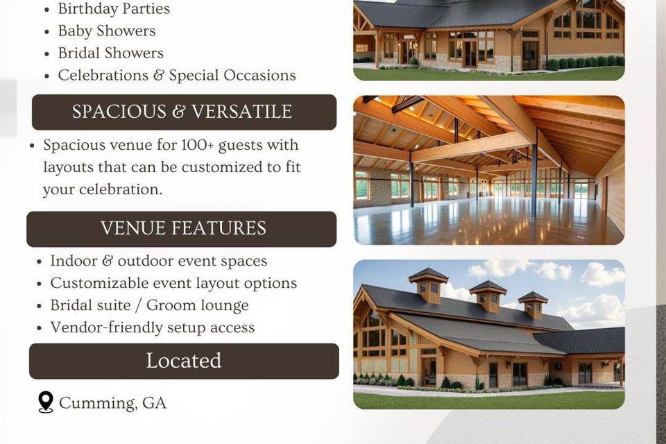 Venue Rental Desc