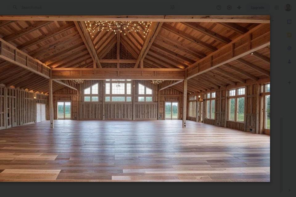 Big Barn Inside Picture