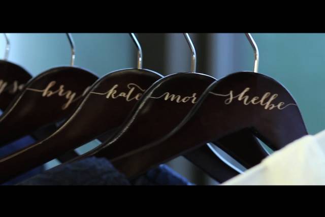 Hangers in a row - Blazing Glory Productions
