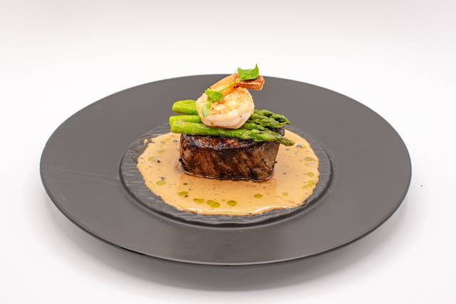Filet with cognac au poivre