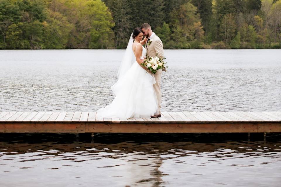 Couple on Dock