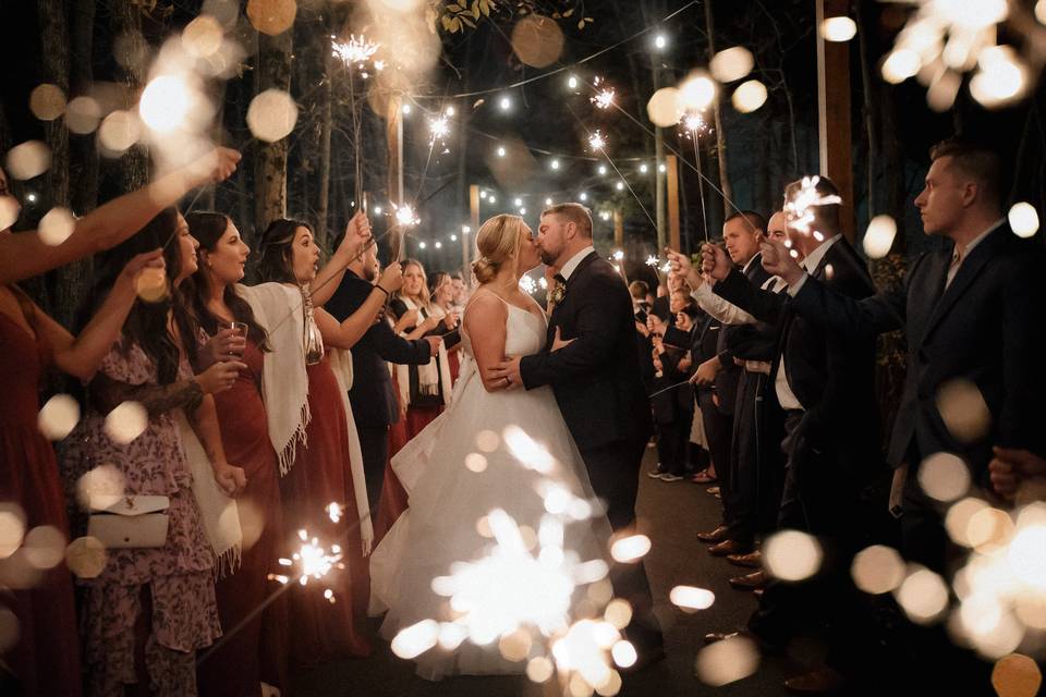 Sparkler Sendoff