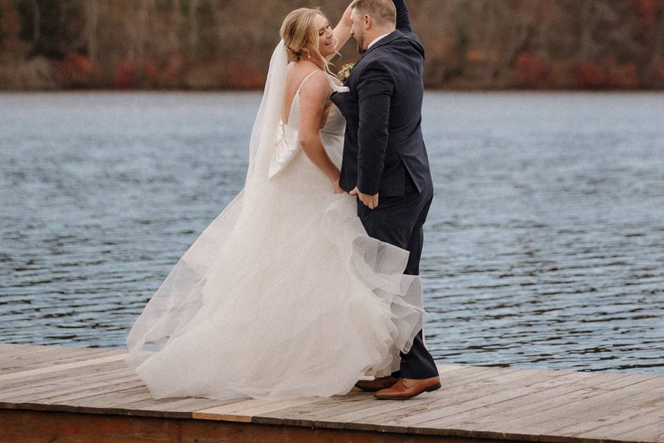 Couple Lakeside