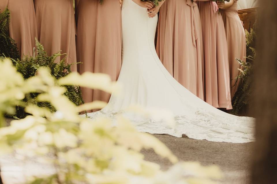 Bridal Party at the Pavilion