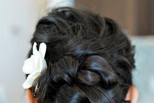 Gansevoort Turks & Caicos Bridal Updo