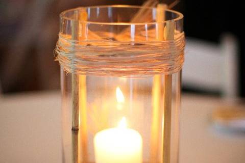 Candle centerpiece