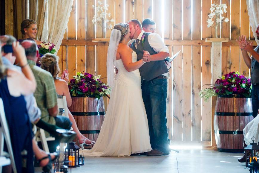 Couple kissing