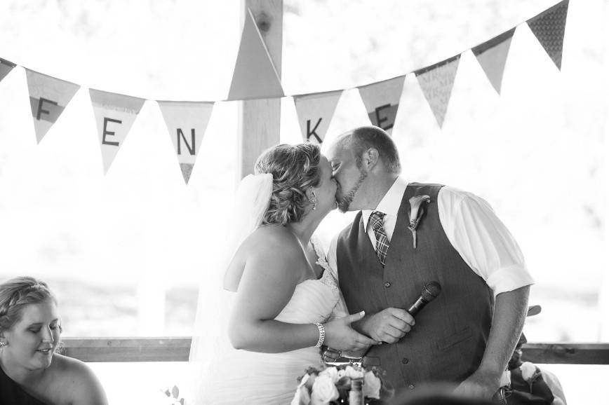 Couple kissing