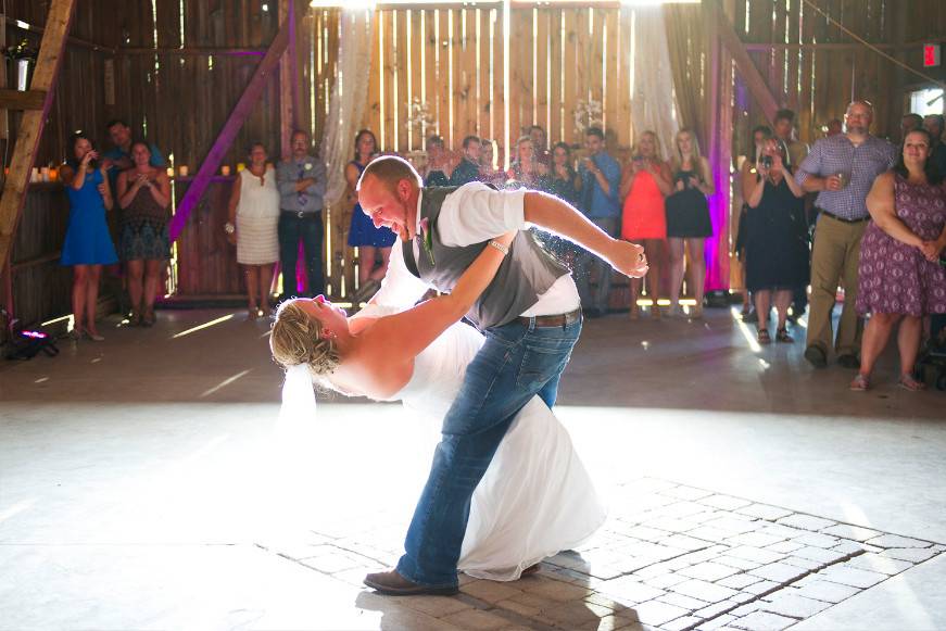 Couple dancing