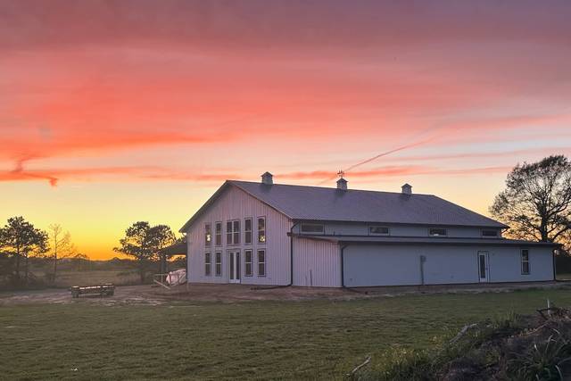 BARN AT SUNSET