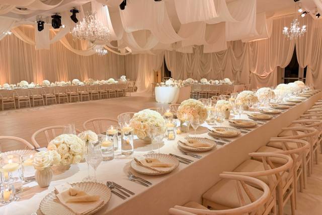 Ballroom setup