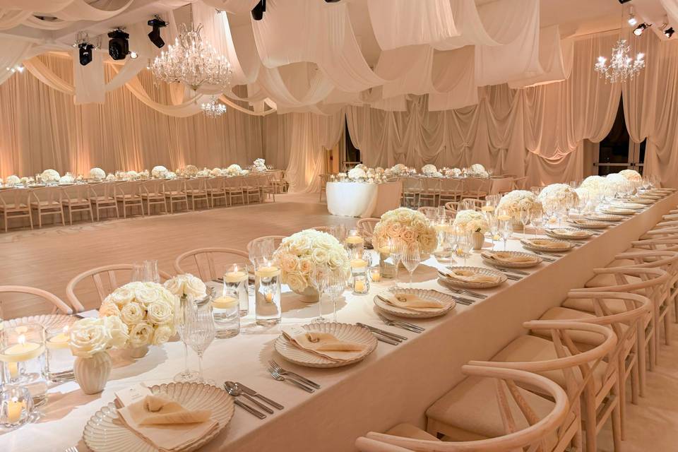 Ballroom setup