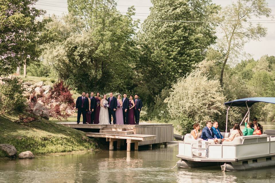 Bridal Party & Boat