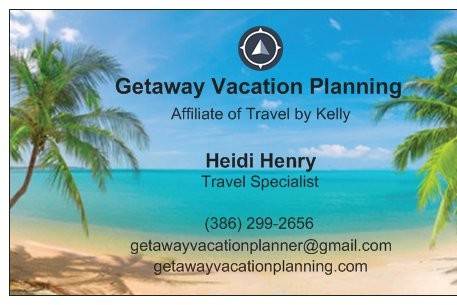 Full service travel planning with NO EXTRA FEES for any services I provide. I look forward to helping you plan memories that will last you a lifetime.
