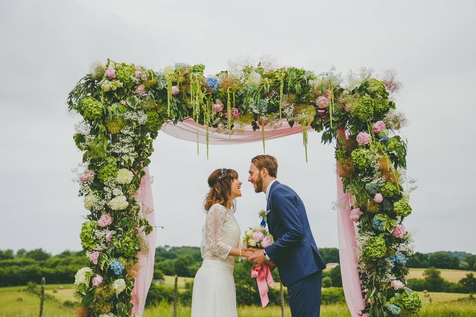 Flower arch