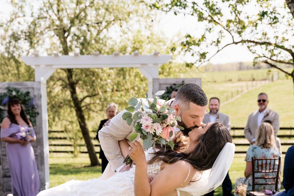 Bride and groom