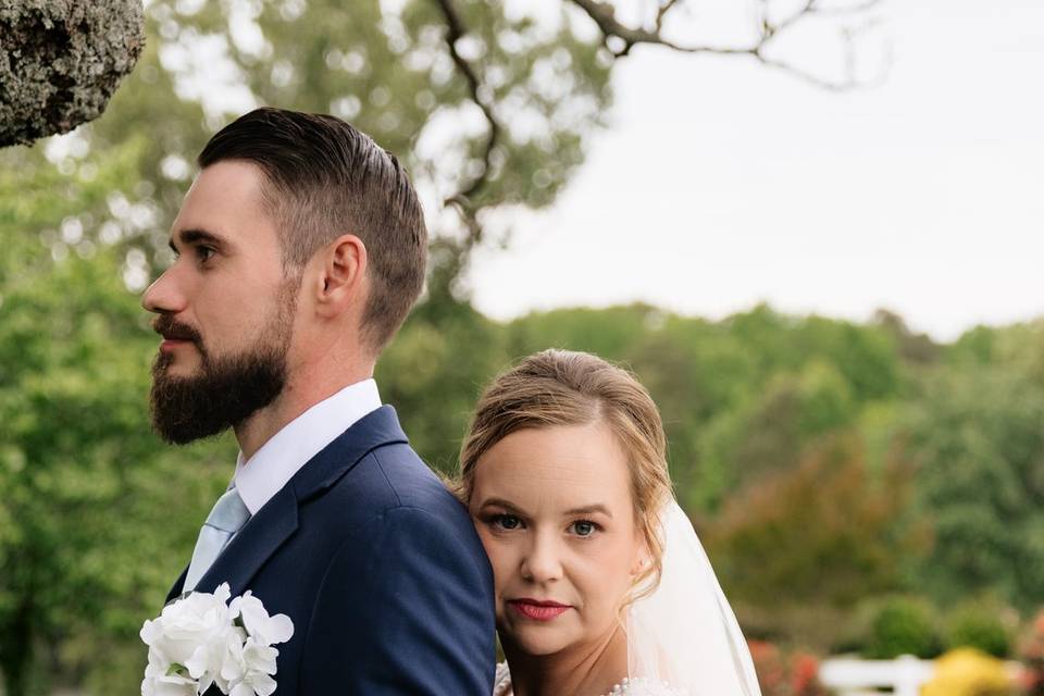 Bride and groom