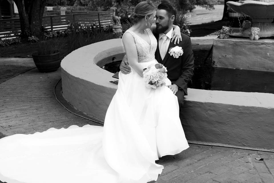Bride and groom