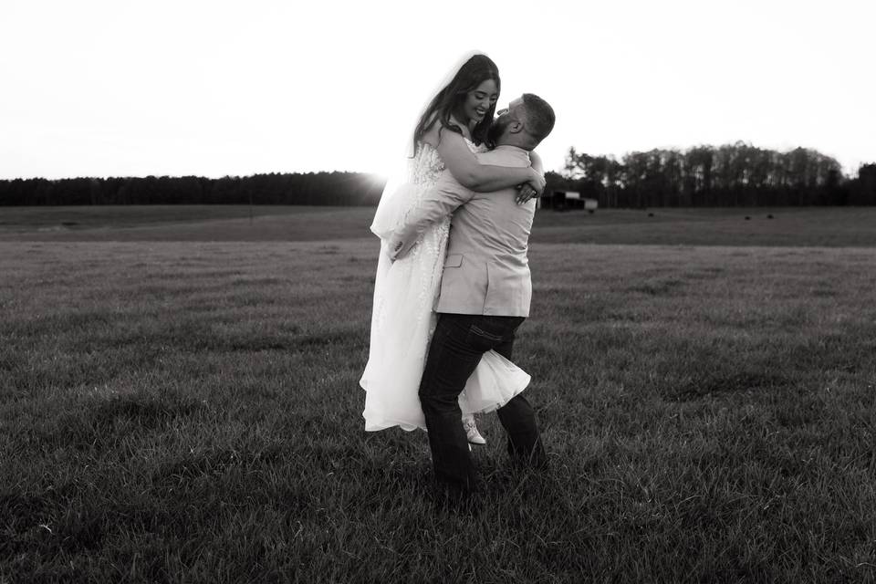 Bride and groom