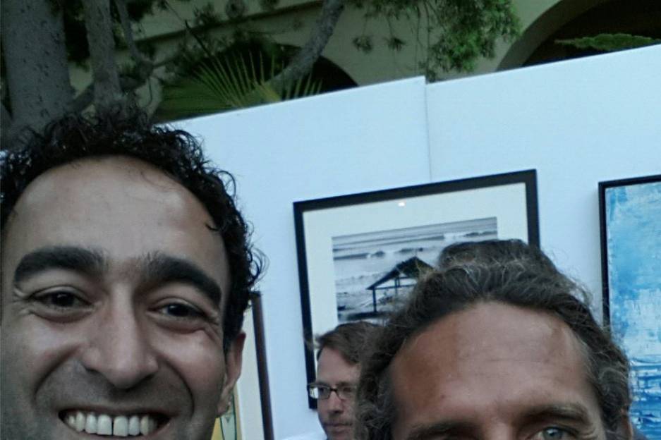 Waterman's Ball 2011 at the Ritz Carlton, Laguna Niguel.Just hanging out with Rob Machado, Legendary Competition and Free Surfer..